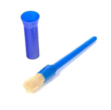 BRUSH WITH COVER BLUE 